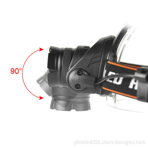 Boruit 2017 Cree L2 Recharge Led Head lamp Zoomable